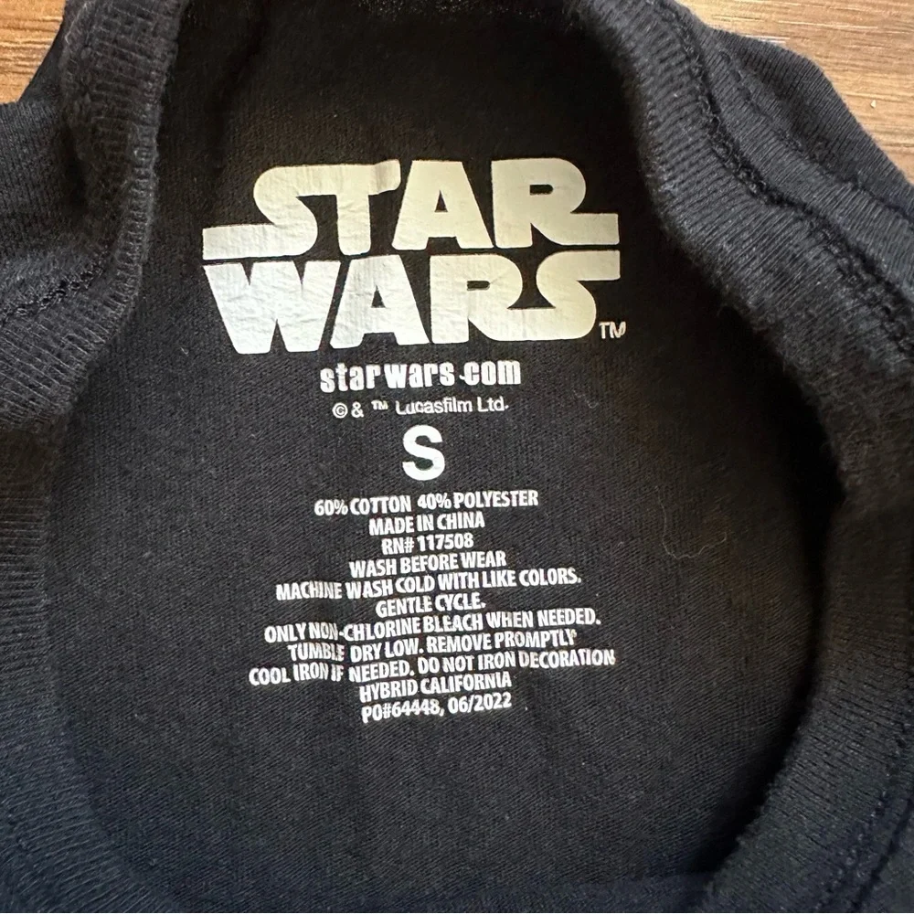 Lot 3x Star Wars Jumping Beans Boys Size 7 Small Long Shirts Darth Vader EUC! - Picture 9 of 10